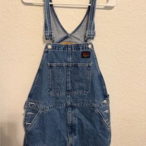 Levi's Classic Blue Denim Overalls